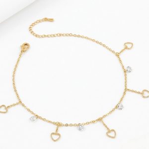 Tobillera-de-Corazones-Oro-Laminado